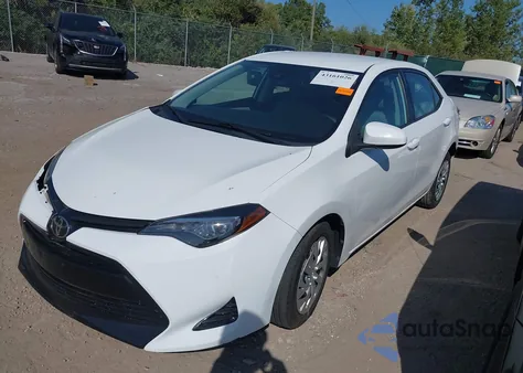 2017 Toyota Corolla Le from USA, damaged, VIN 2T1BURHE2HC868634